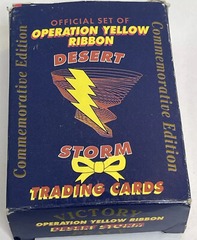 Desert Storm Trading Cards- “Operation Desert Storm Yellow Ribbon” 60 Cards